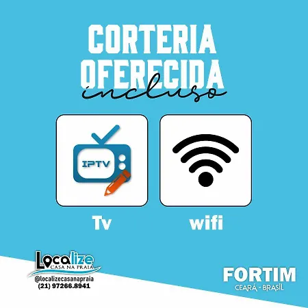 Localize Casa Na Praia Fortim Exterior photo